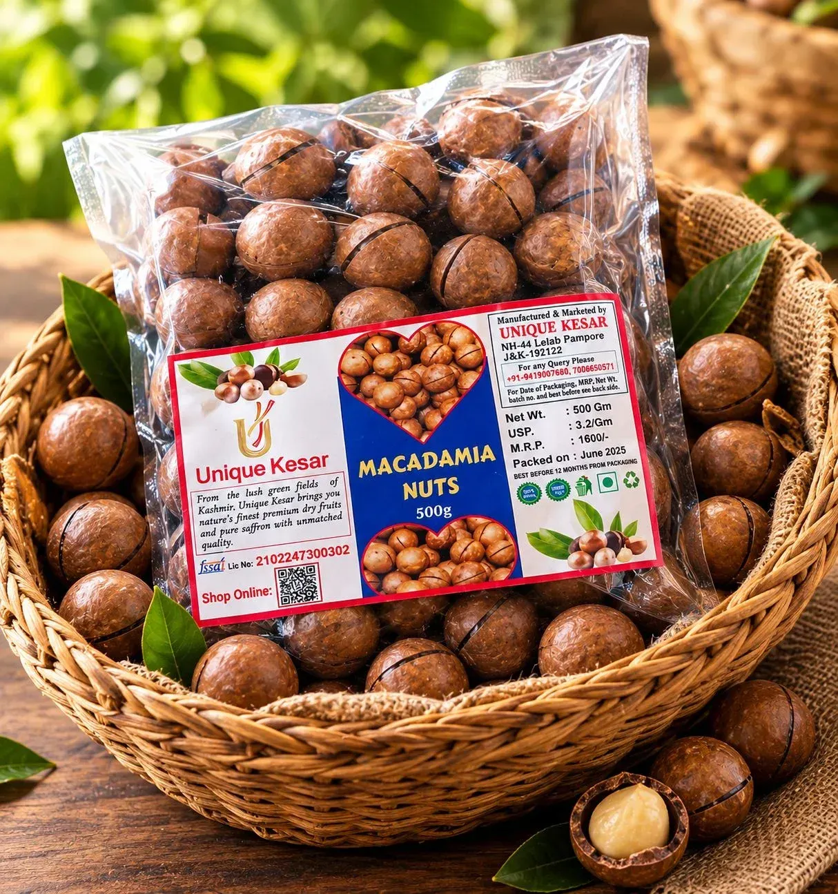 Macadamia nuts