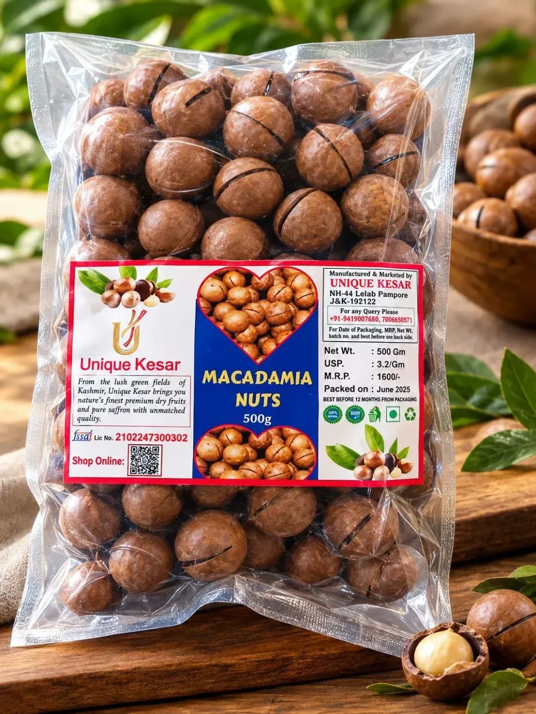 Macadamia nuts