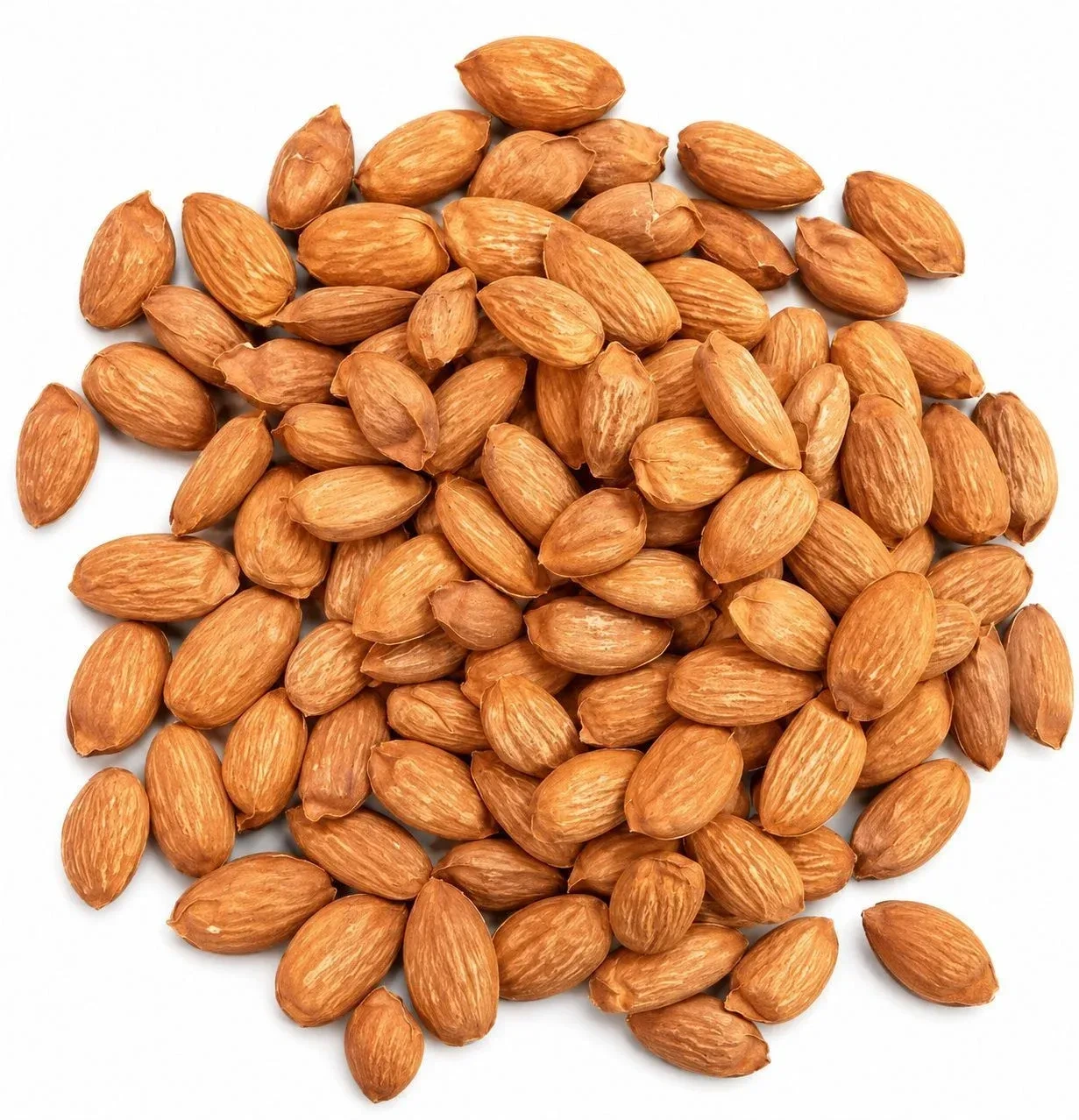Curved mamra badam