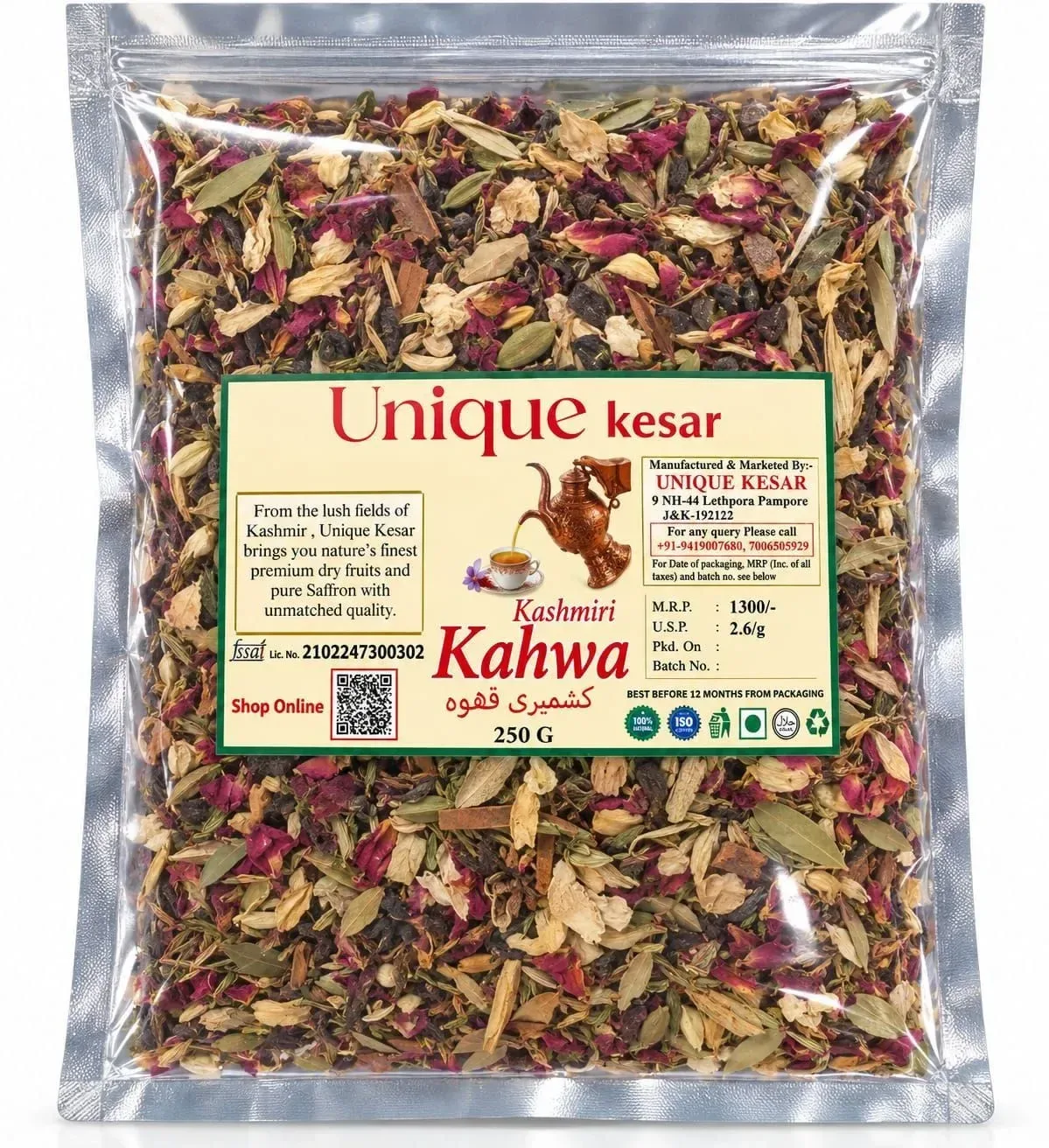 Kashmir khewa (herbal)
