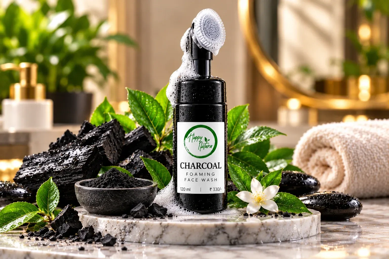 Charcoal Foaming Face Wash 2