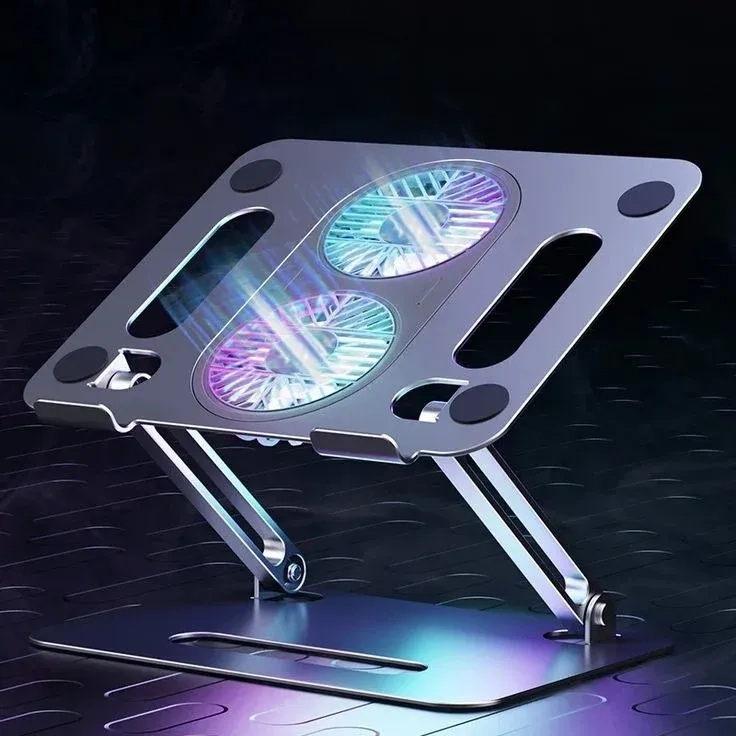Premium Laptop Stand With Cooling Fan 2