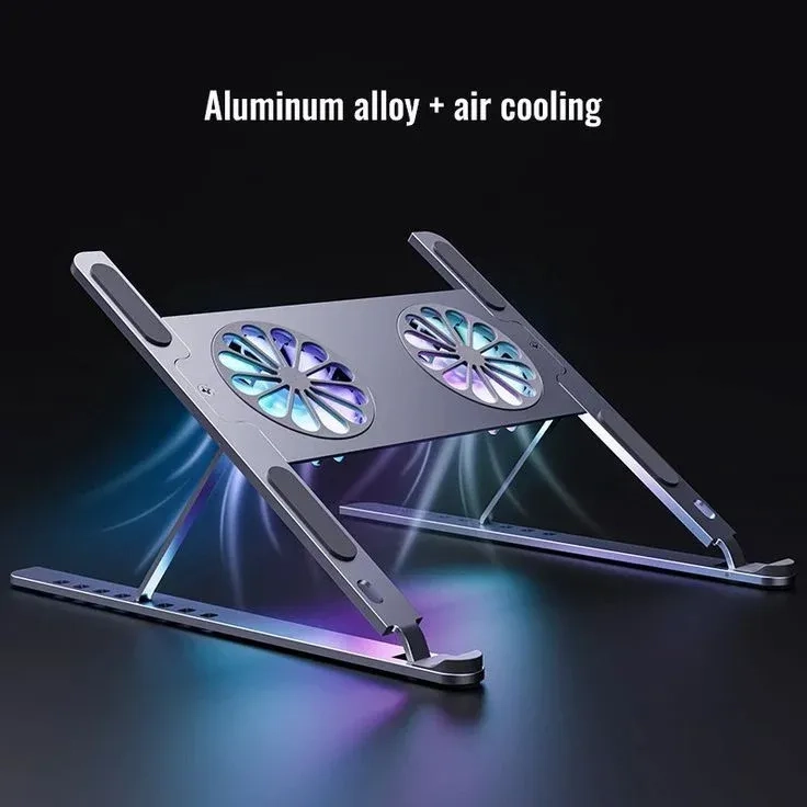 Premium Laptop Stand With Cooling Fan 3