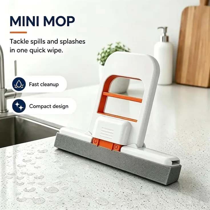 Mini Desktop Sponge Mop 1