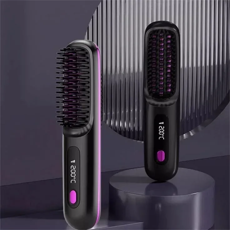 Cordless Hair Straightener Comb 1