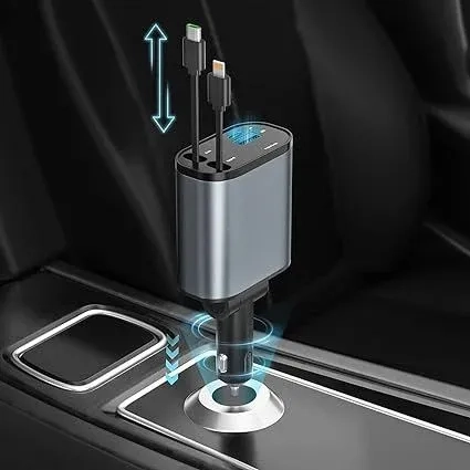 Rechargable  4 In 1 Car Charger 1