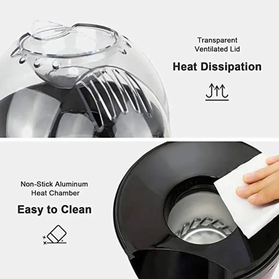 HOT AIR POPCORN MAKER 4