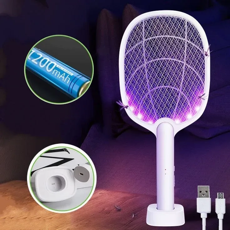 Dual Mode Electric Mosquito Killer Racket 4