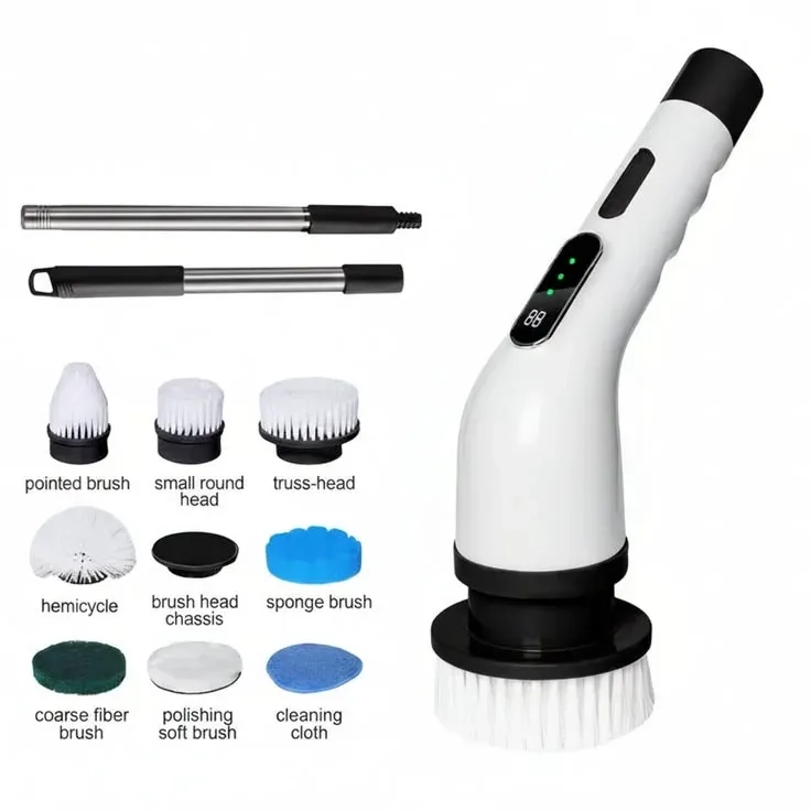 9-in-1 Rechargeable Electric Spin Scrubber 3