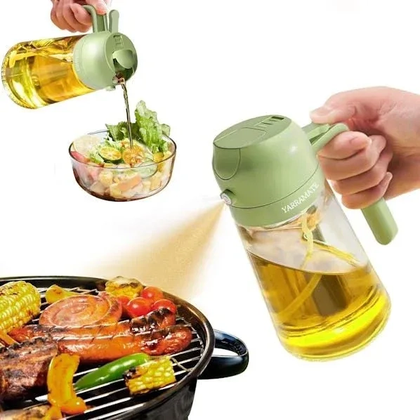 2-in-1 Oil Spray & Pour Bottle 1