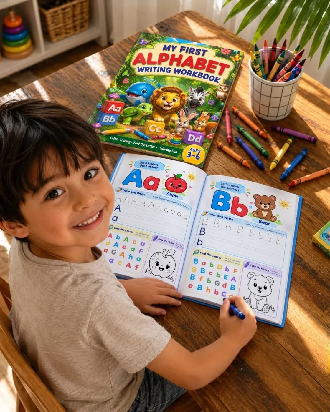 My first Alphabet Writing Work Book 3