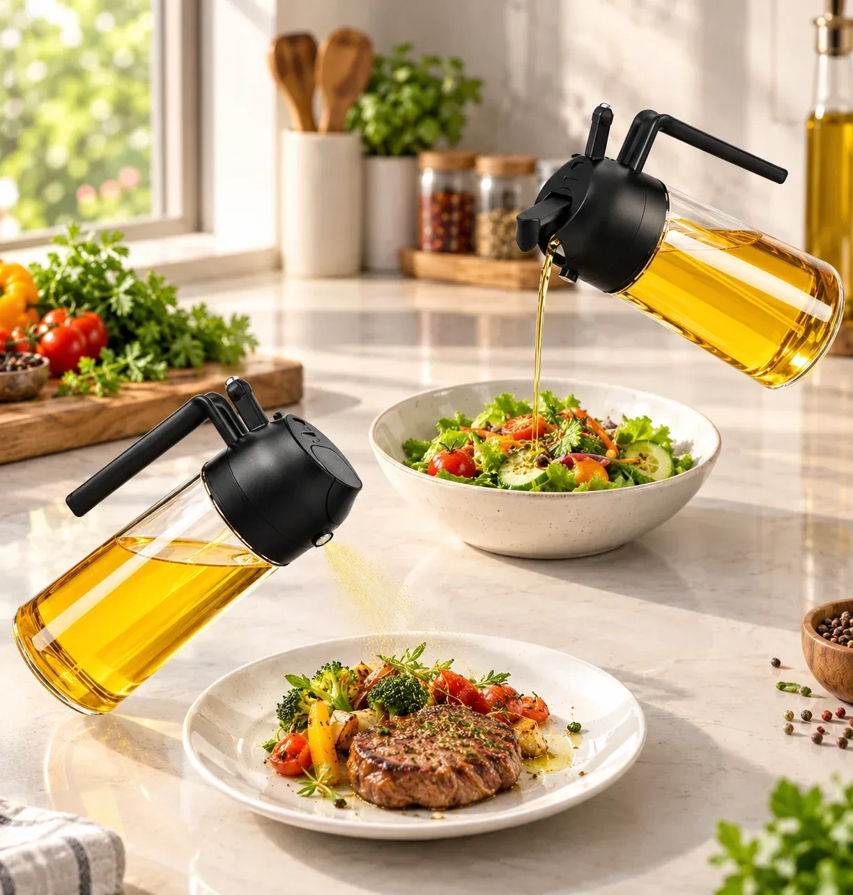 Multipurpose Oil Spray Bottle 2