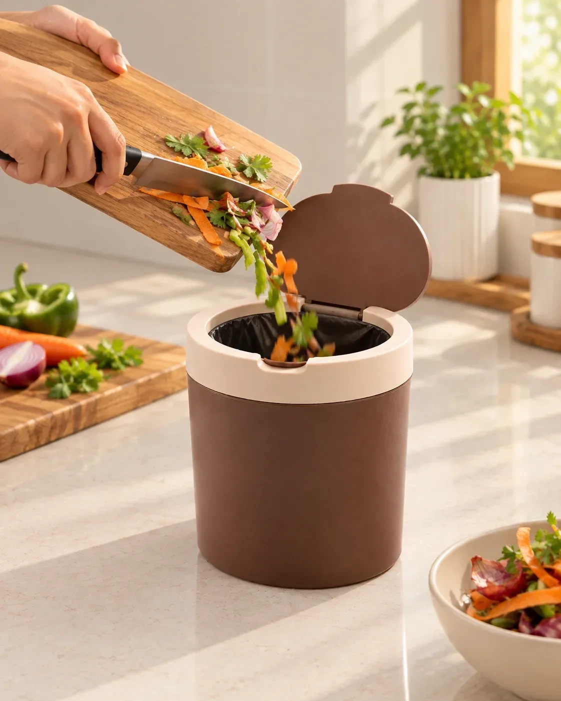 Tabletop small dustbin 2