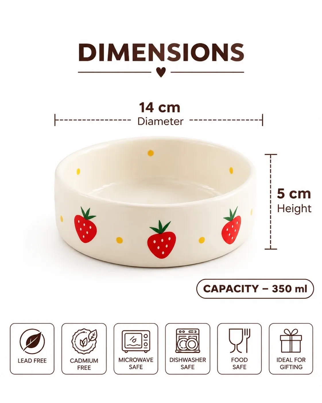 Snack Bowl- Set of 2 2