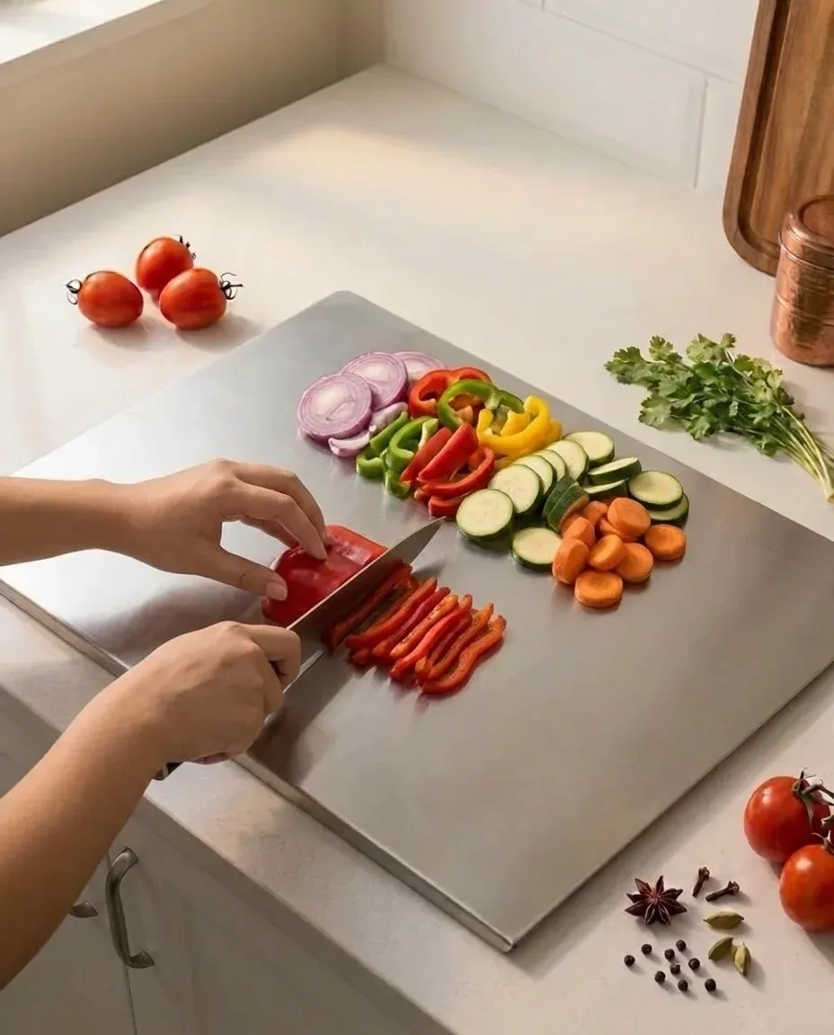Stainless Steel Chopping Board 3