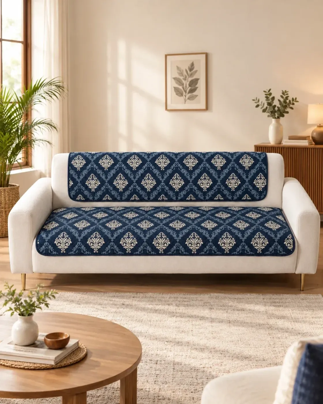 PREMIUM VELVET SOFA COVER 1