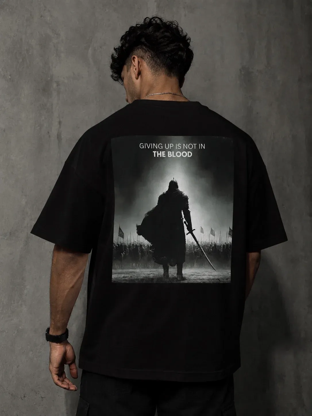 Giving Up Is Not In The Blood Black 1