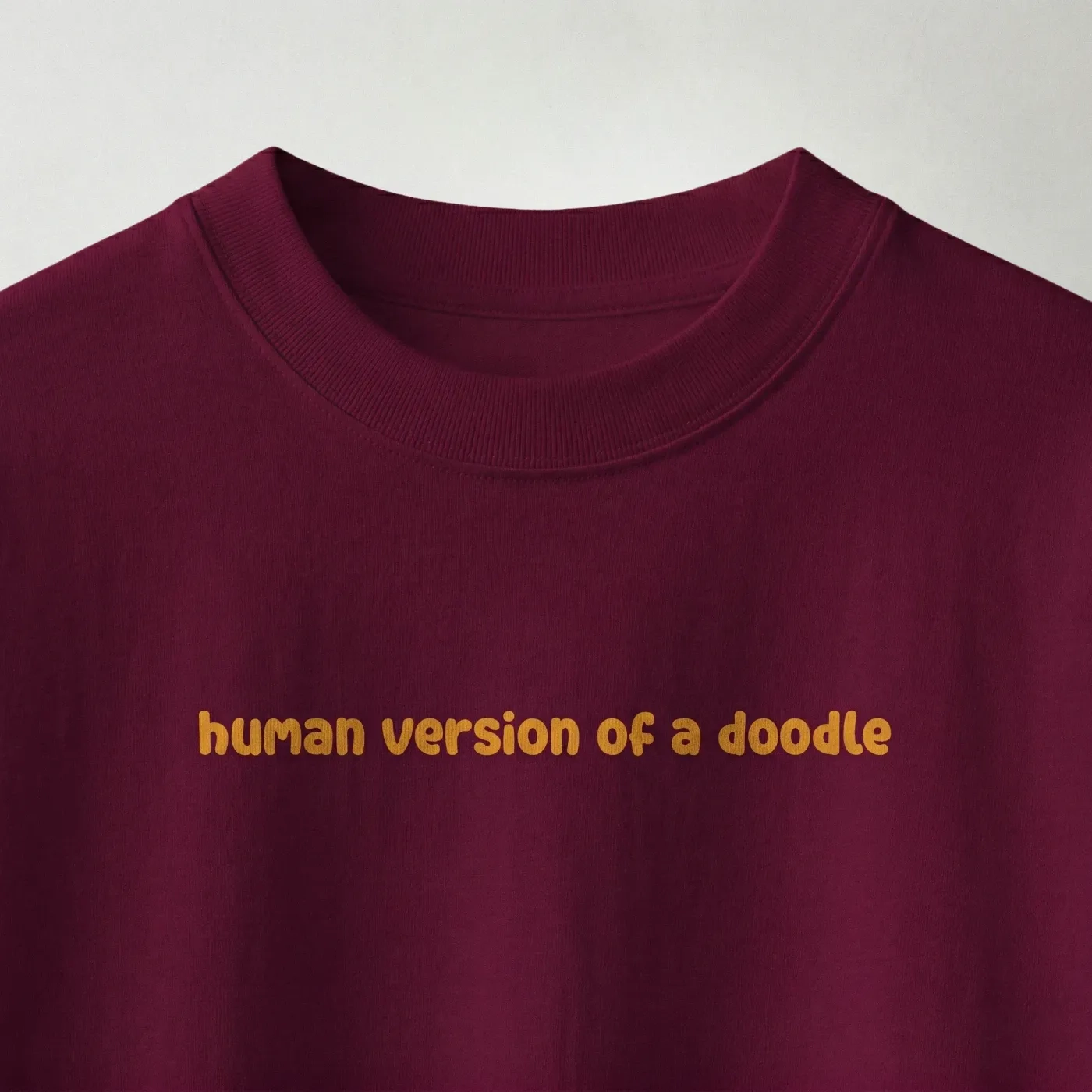 'Human Version of A Doodle' Oversized T-shirt 2