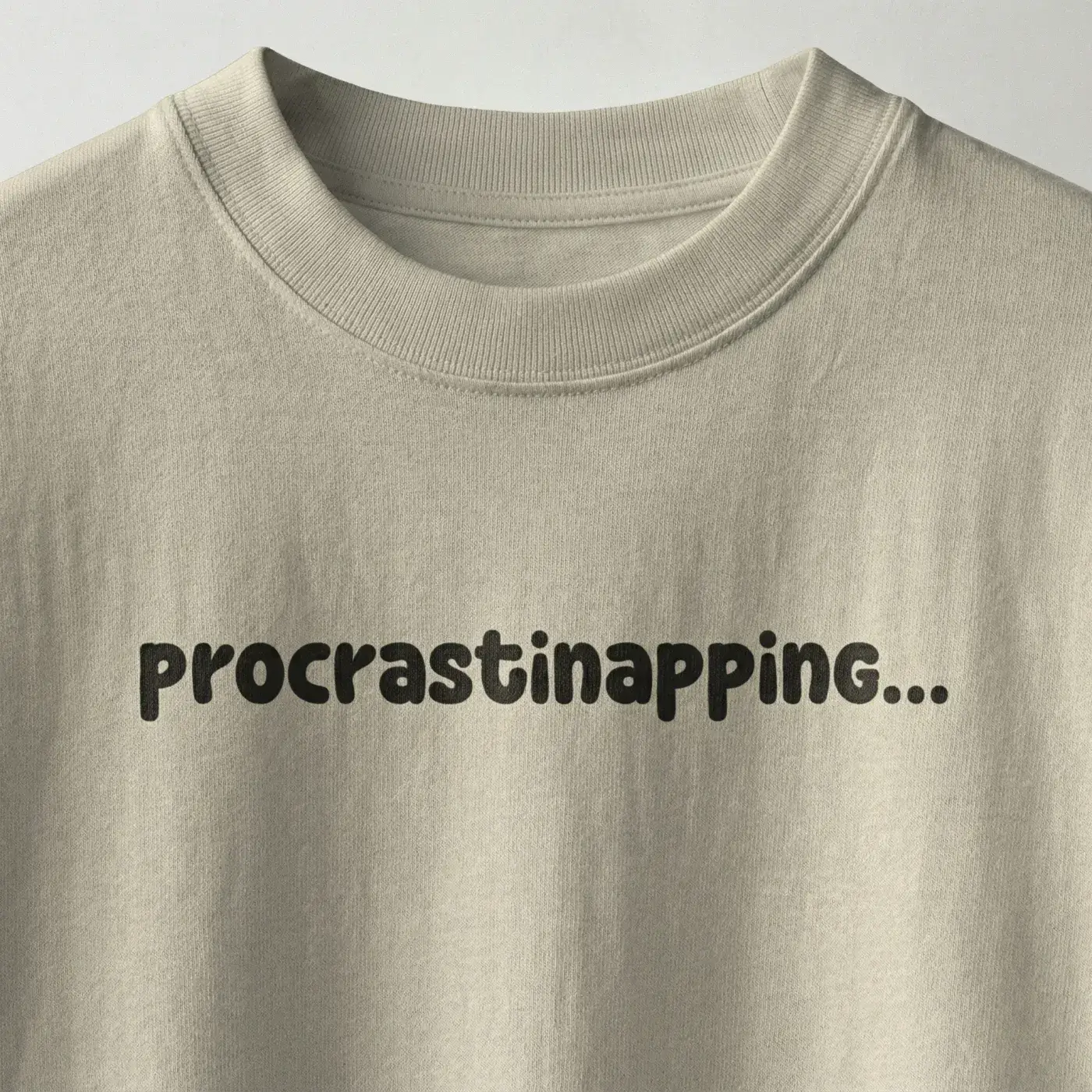 'Procrastinapping' Oversized T-shirt 2
